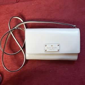 Kate spade leather shoulder bag mini